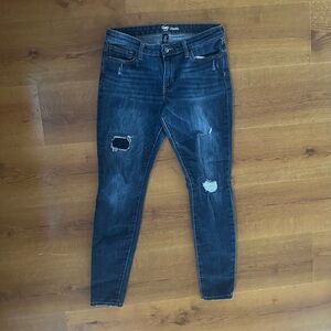 GAP Women's Dark Blue Skinny Jeans
